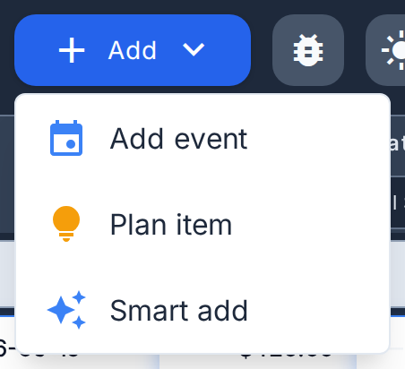 Add menu